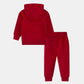 TUTA NEONATO JORDAN FLEECE SET – ROSSO - foto 3
