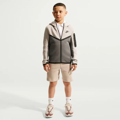 GIACCA RAGAZZO NIKE TECH FLEECE FULL ZIP – GRIGIO