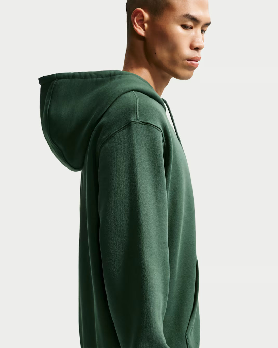 FELPA UOMO NIKE CLUB FLEECE FULL-ZIP – VERDE