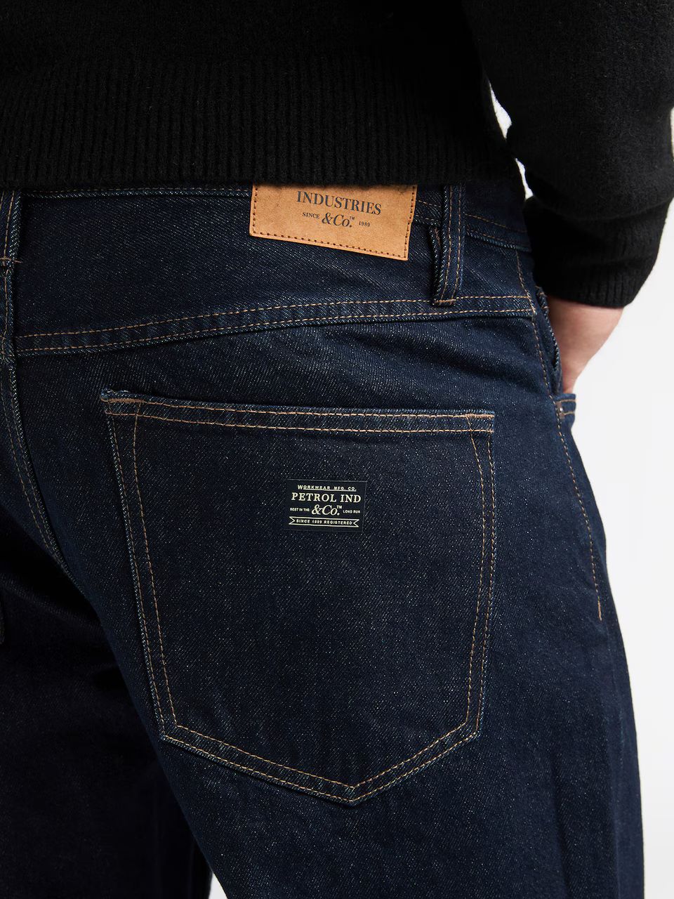JEANS UOMO PETROL INDUSTRIES IN DENIM ELASTICIZZATO – DARK INDIGO / BLU SCURO