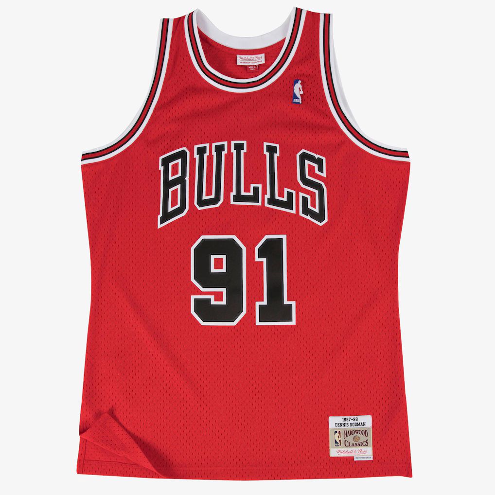 CANOTTA NBA CHICAGO BULLS 1997-98  DENNIS RODMAN