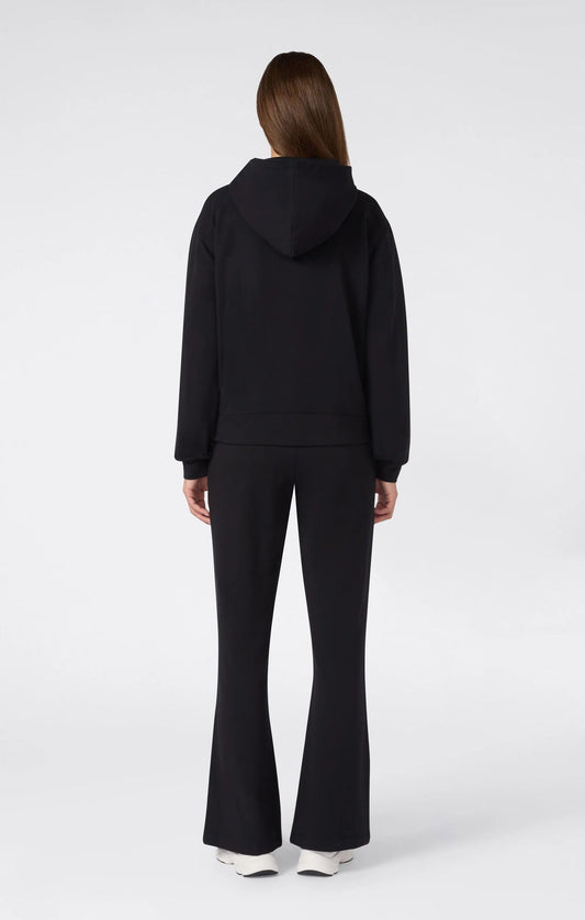 TUTA DONNA CHAMPION FULL ZIP CAPPUCCIO FLARE – NERO