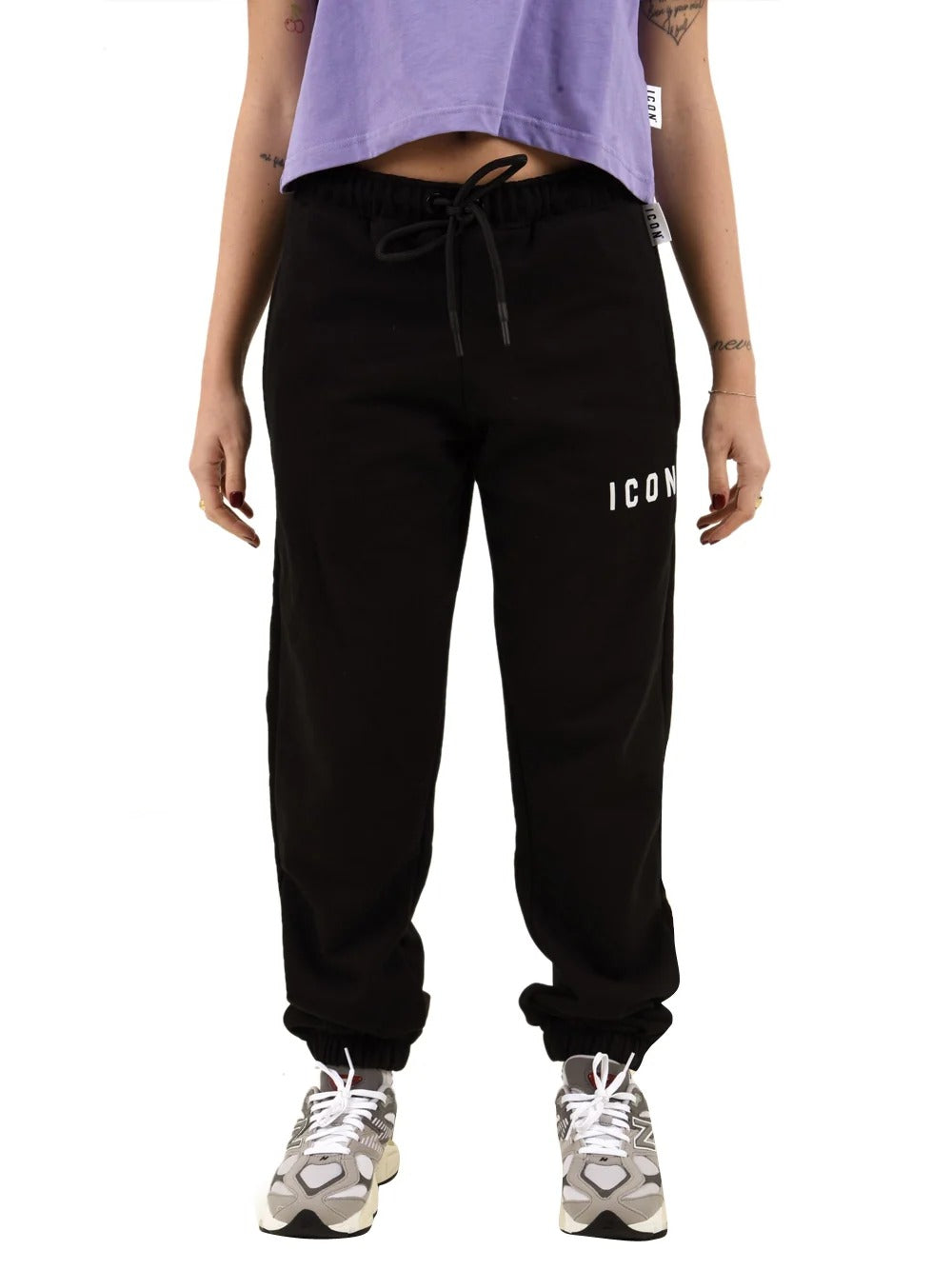 PANTALONI DONNA ICON JOGGER LOGO