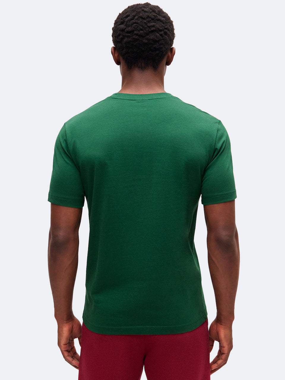 T-SHIRT UOMO CHAMPION ICONS LOGO RICAMATO – VERDE