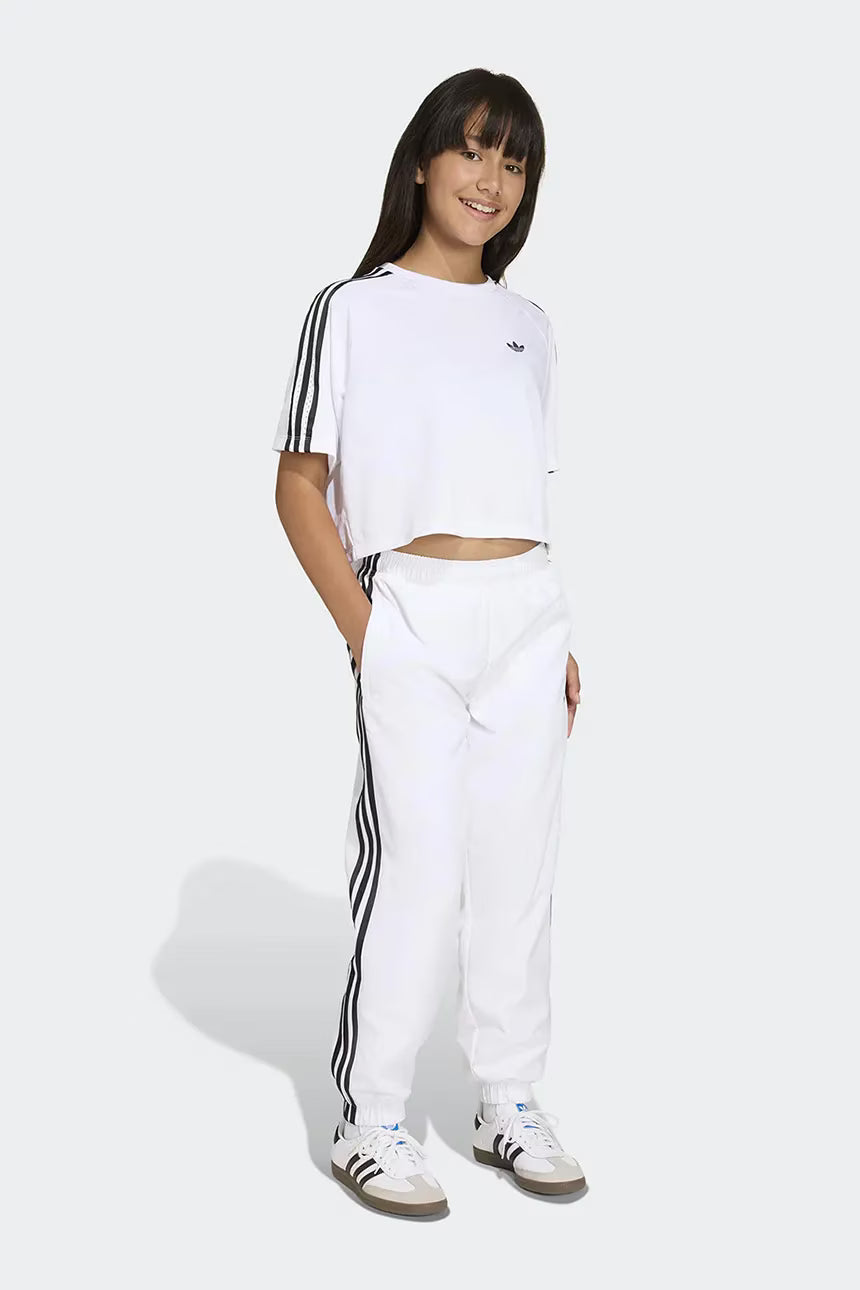 T-SHIRT GIRLS LOOSE 3 STRIPES