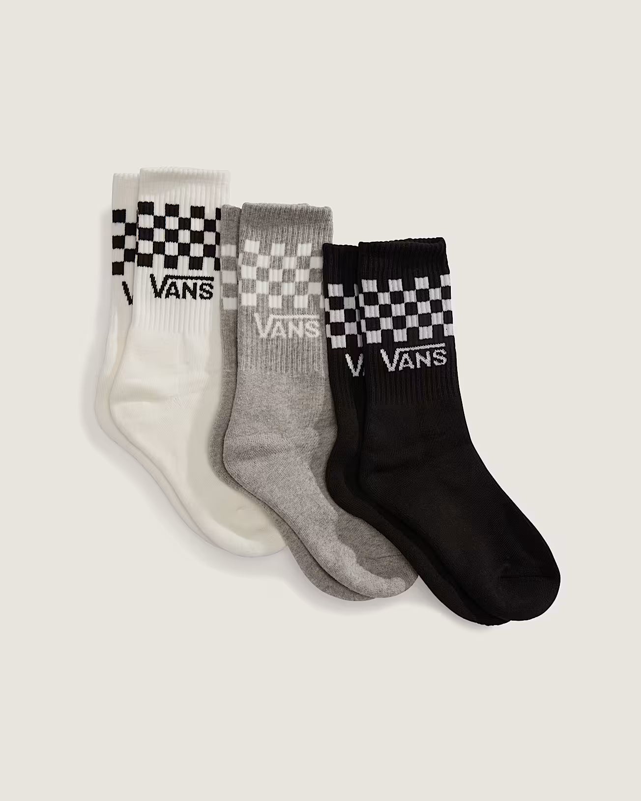 CALZE  CREW CHECKERBOARD 3 PAIRS