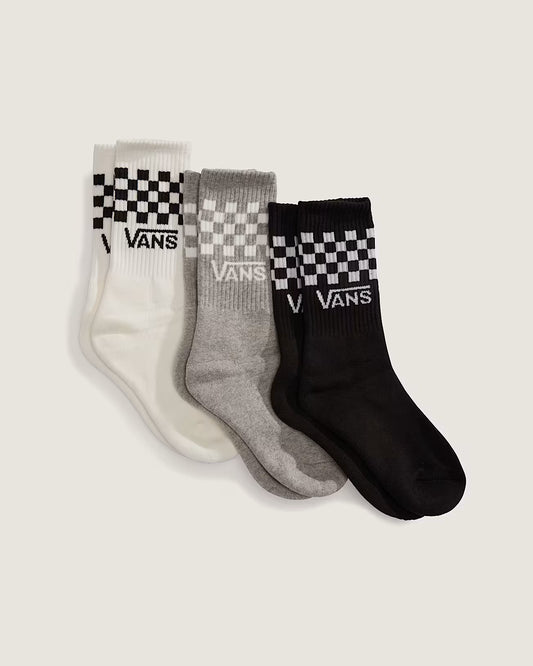 CALZE  CREW CHECKERBOARD 3 PAIRS