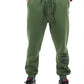 PANTALONI UOMO ICON BIG LOGO SLIM FIT – NERO / VERDE
