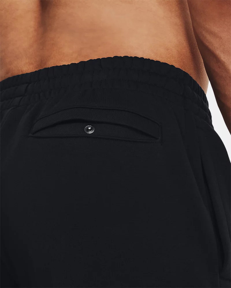 PANTALONI TUTA UOMO UNDER ARMOUR ICON FLEECE IN MISTO COTONE – NERO