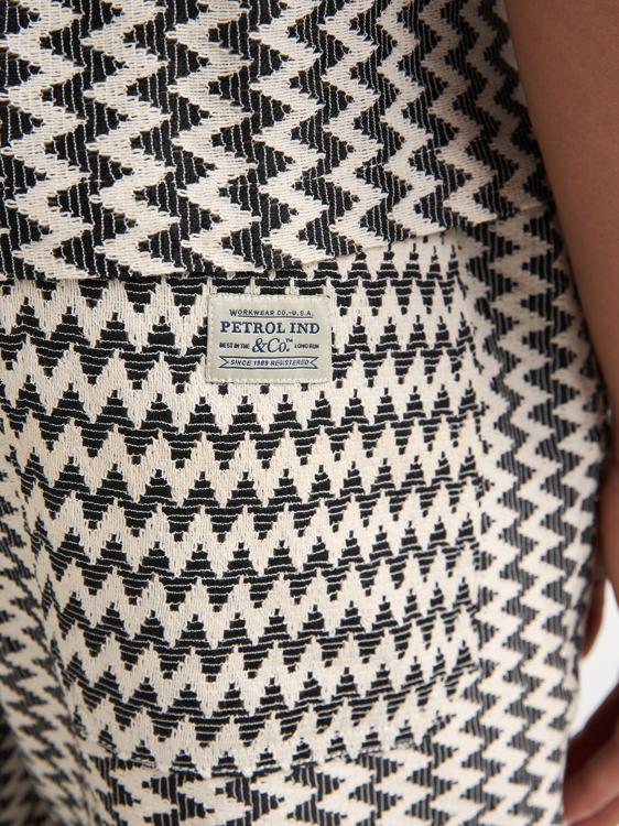SHORT CHINO STRIPED