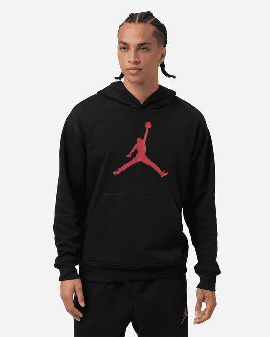 FELPA UOMO JORDAN BIG LOGO CAPPUCCIO – NERO
