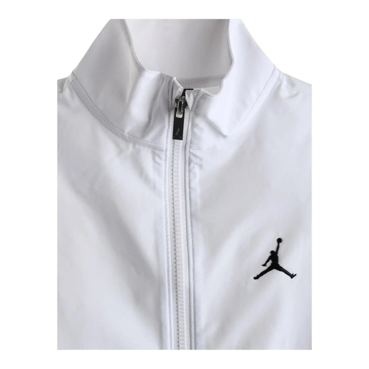 GIACCA RAGAZZA JORDAN WINDBREAKER CROP ZIP – BIANCO