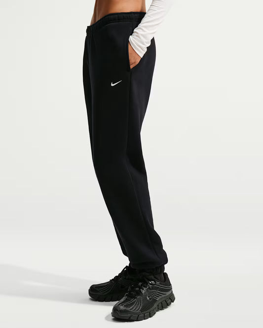 PANTALONI TUTA DONNA NIKE STUDIO LOGO FLEECE – NERO