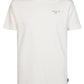 T-SHIRT UOMO IN COTONE PETROL INDUSTRIES ANTIQUE WHITE MELEE– REGULAR FIT CON STAMPA PETTO