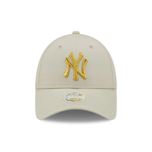 CAPPELLINO WOMAN NY YANKKEES METALLIC LOGO 9FORTY