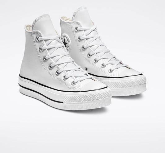 SCARPE CHUCK TAYLOR PLATFORM LEATHER