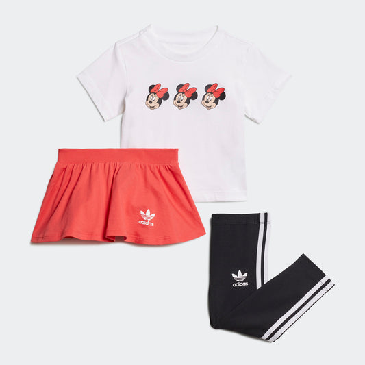 COMPLETO INFANT DISNEY MICKEY AND FRIENDS SKIRT AND TEE SET