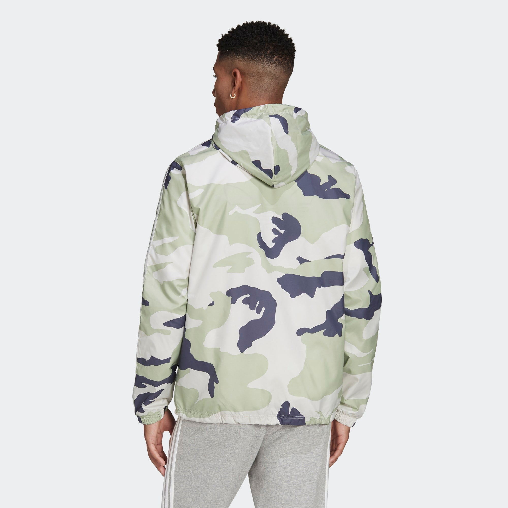 Giacca a vento adidas camouflage new arrivals