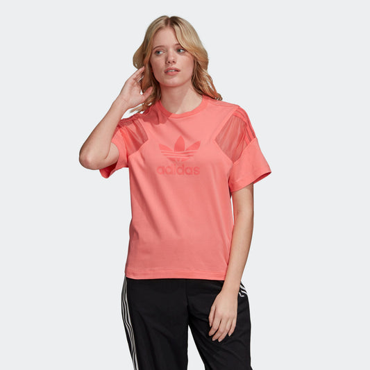 T-SHIRT SATIN LOOSE