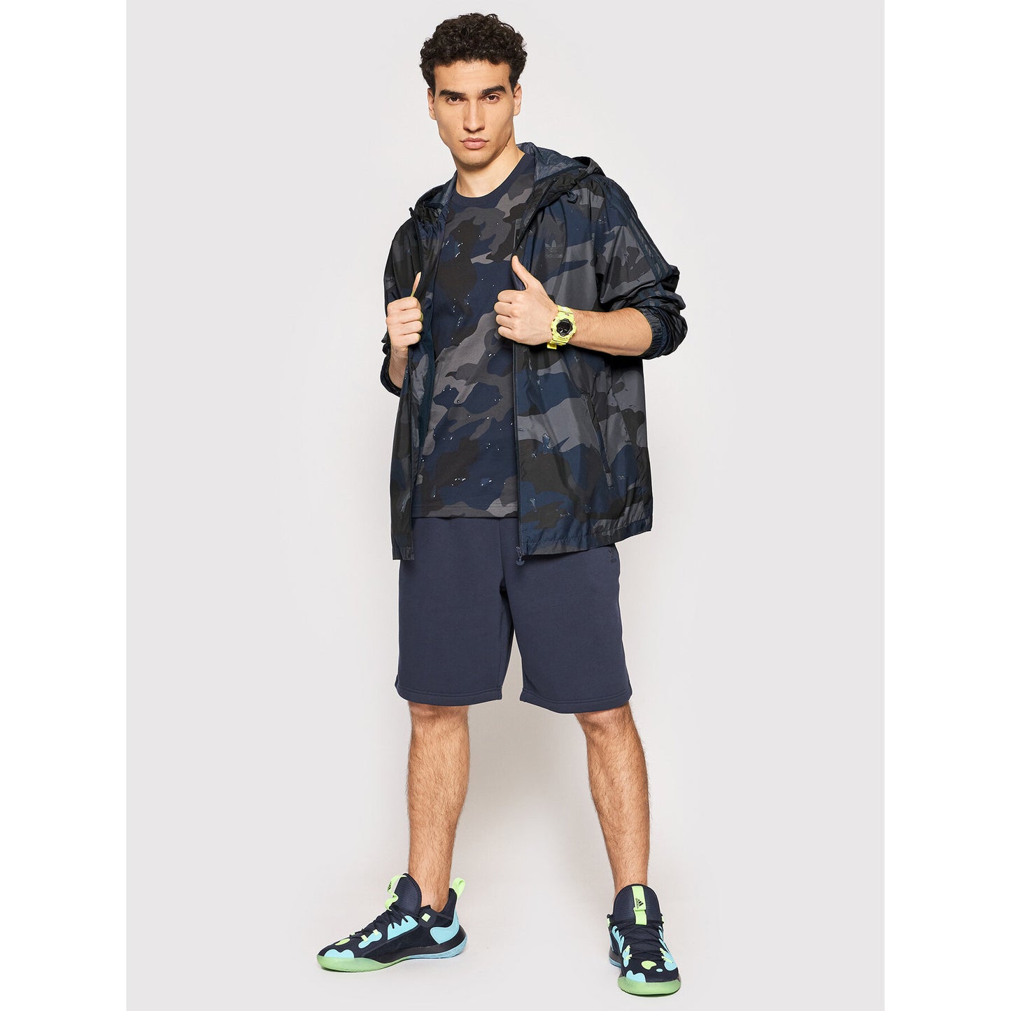 GIACCA A VENTO CAMO GRAPHIC WINDBREAKER