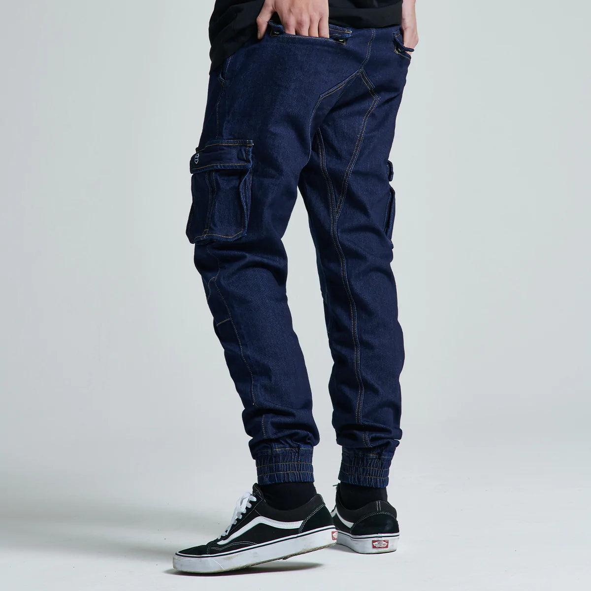 JEANS CARGO LONG 903 DENIM