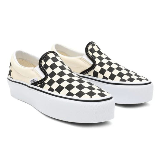 SCARPE CHECKERBOARD CLASSIC SLIP-ON PLATFORM