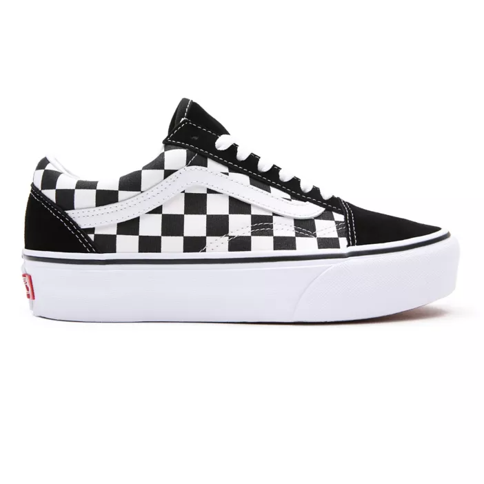 SCARPE CHECKERBOARD OLD SKOOL PLATFORM