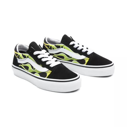 SCARPE KIDS SLIME FLAME OLD SKOOL