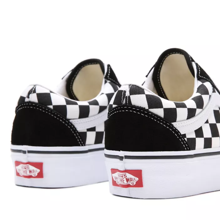 SCARPE CHECKERBOARD OLD SKOOL PLATFORM