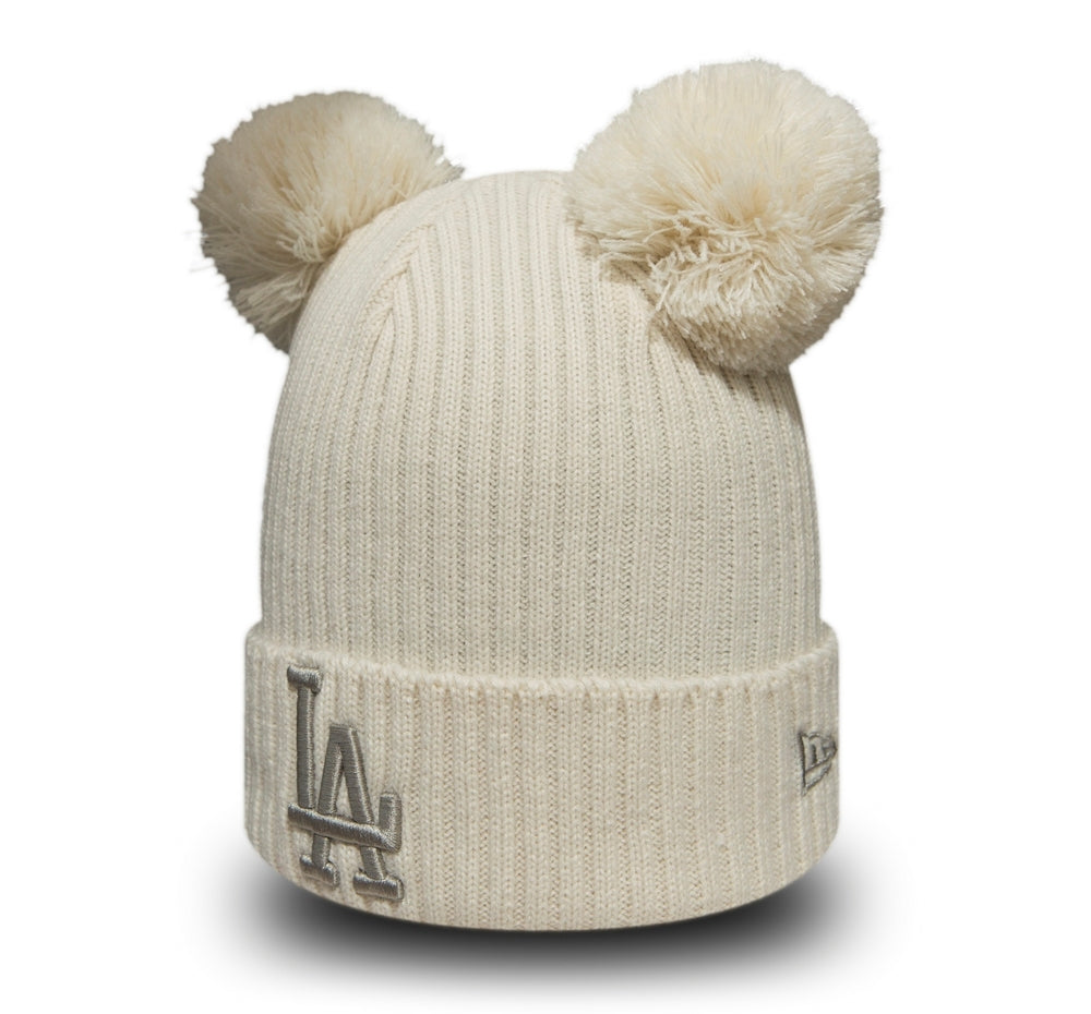 CUFFIA LA DODGERS DOUBLE POM